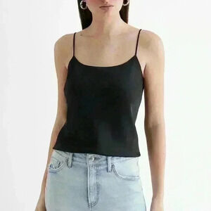 Express Satin Scoop Neck Downtown Cami